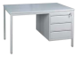 Preview: Schreibtisch mit Unterbaucontainer